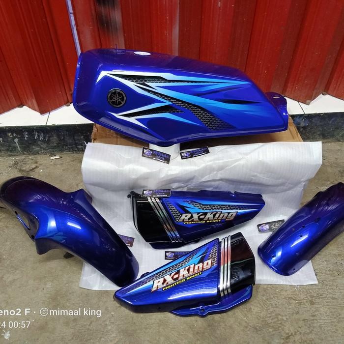 PREMIUM body tangki set rx king 2005 biru