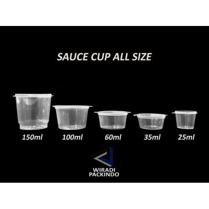(Expert) Saus Cup 25ml/ Tempat Saus 25 ml