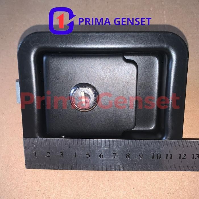 DOOR LOCK / DOORLOCK HITAM BESI SEDANG GENSET