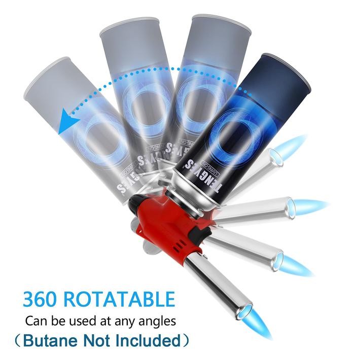 (Expert) JLD Flame Gun/Torch Gas Mini Alat Pemantik Api Las Bakar Tabung