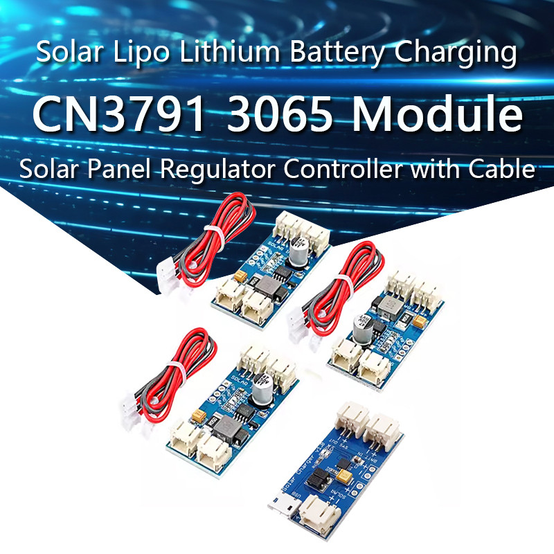 Mini Solar Lipo Lithium Battery Charging Charger Board Cn3791 Cn3065 Solar Panel Regulator