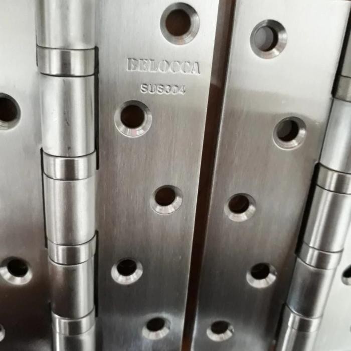 BELOCCA ENGSEL PINTU 6" INCH STAINLESS SUS 304 TEBAL