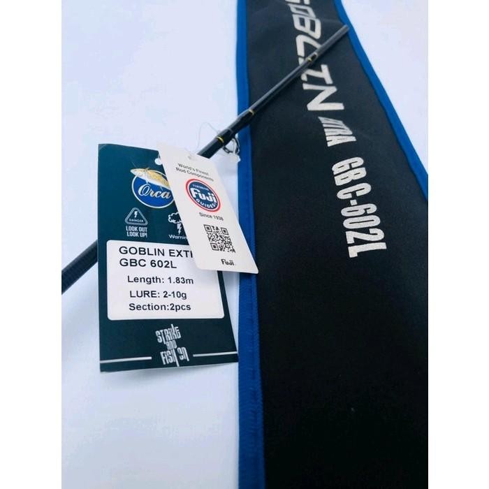 JORAN ULTRALIGHT ORCA GOBLIN EXTRA 602 180 SP BC 2-6LB 4-10LB RING FUJI Lure