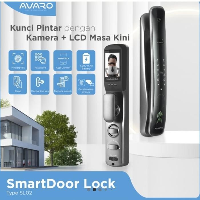 Cuci Gudang Avaro Sl02 (Smart Lock/Smart Door Lock)