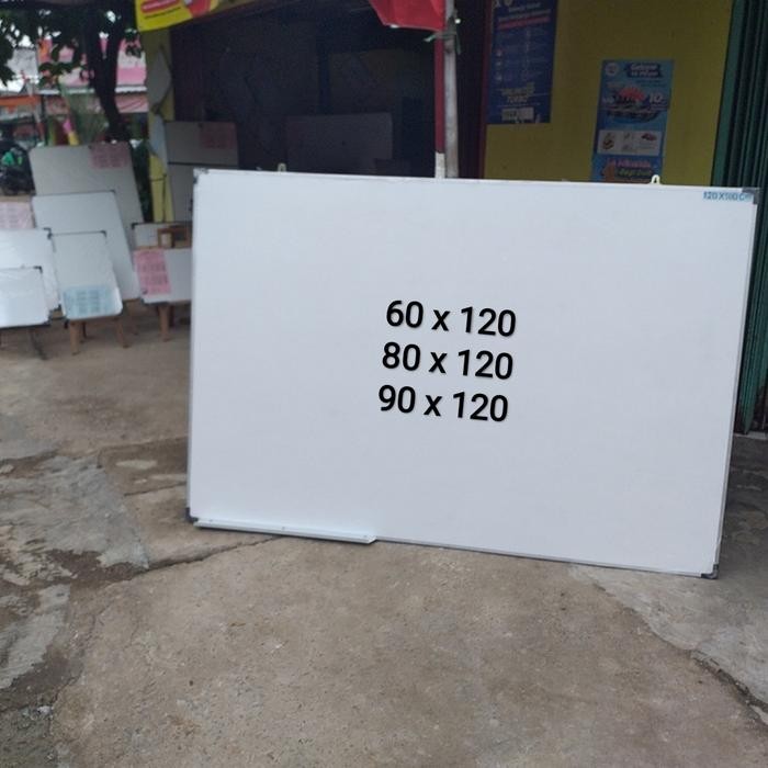 

papan tulis whiteboard 90 x 120 GO-SEND