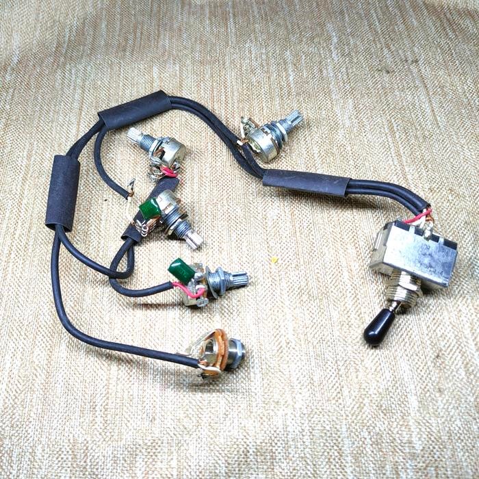 Prewired Wiring Elektrikal Gitar Les Paul Gibson