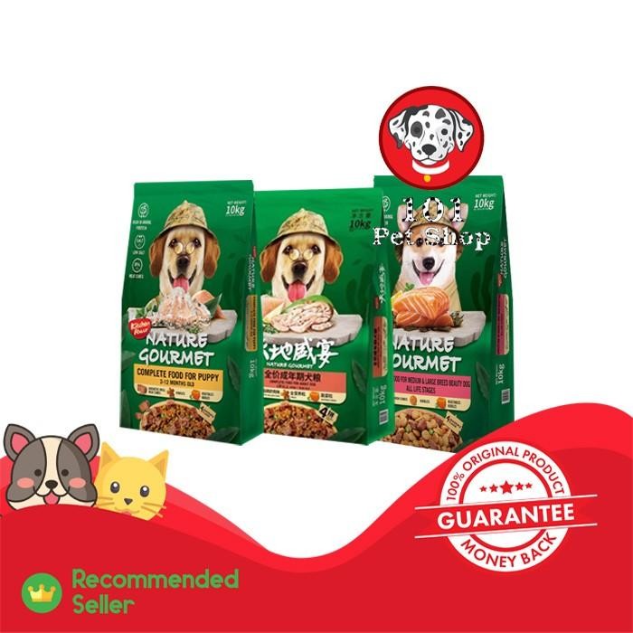 Tqs Kitchen Flavor Dog Nature Gourmet 1Kg (Repack) Terlaris