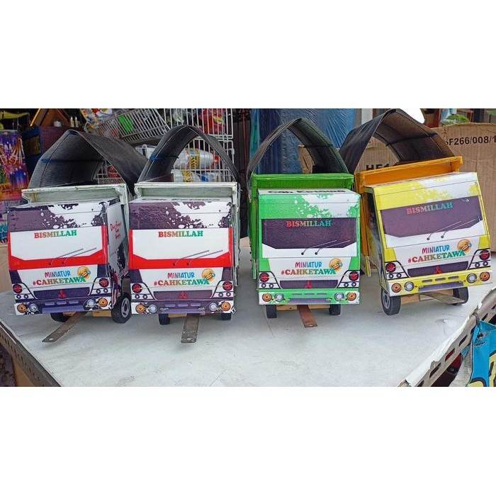 MOBIL TRUK PASIR OLENG BESAR / MOBIL TRUK OLENG KAYU