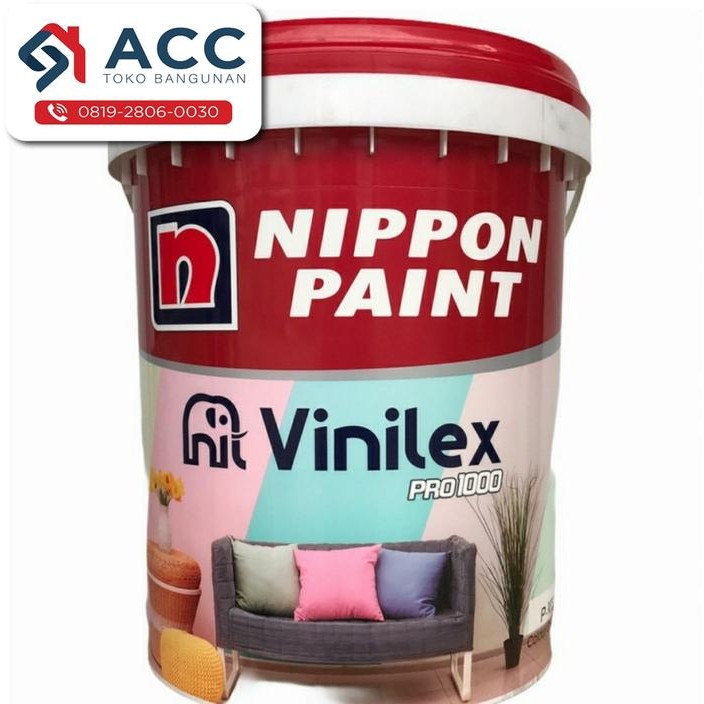 CAT TEMBOK VINILEX PRO 1000 WARNA PUTIH 9102 20KG PAIL