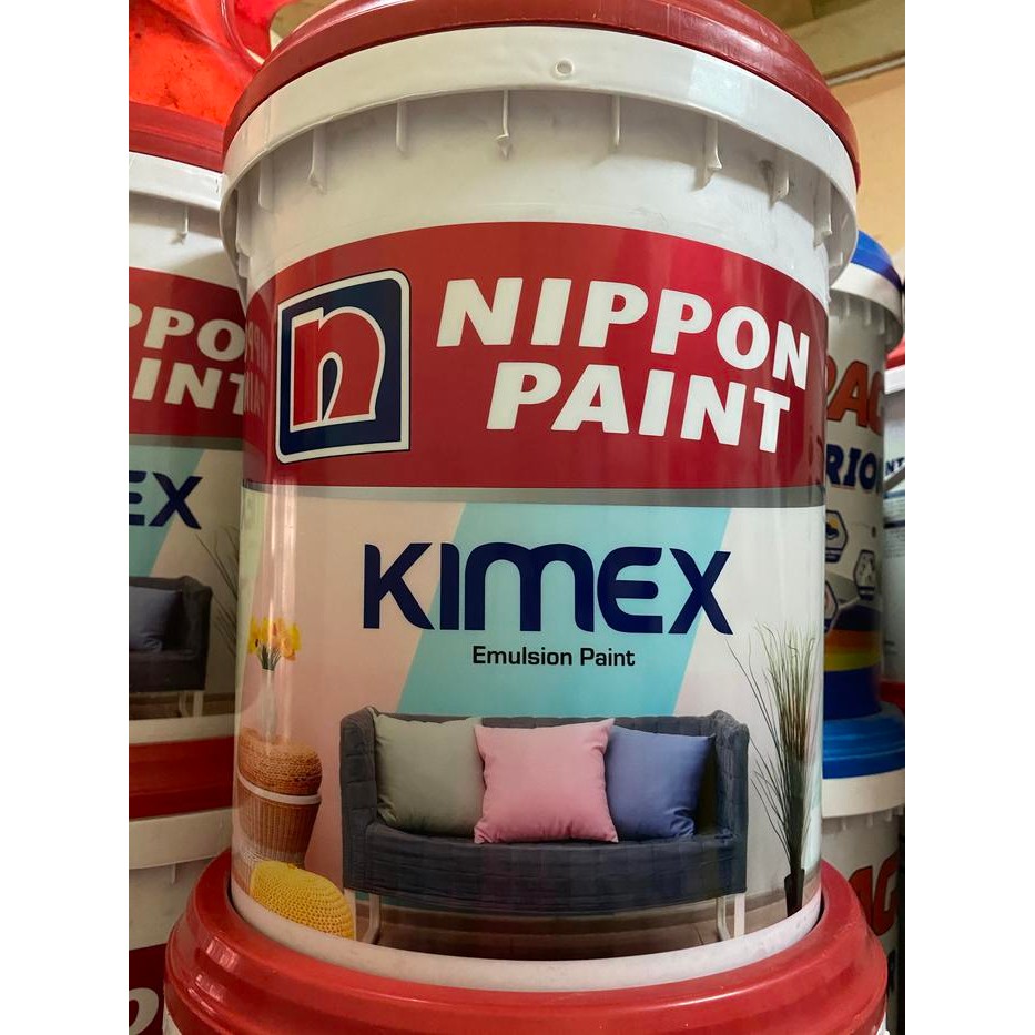 CAT TEMBOK NIPPON PAINT PUTIH KIMEX BS 9102 20KG 20 KG 9102 SS BAGUS