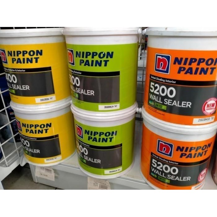 CAT DASAR/PRIMER UNTUK TEMBOK WALL SEALER 5400 NIPPON PAINT (2,5 LT)