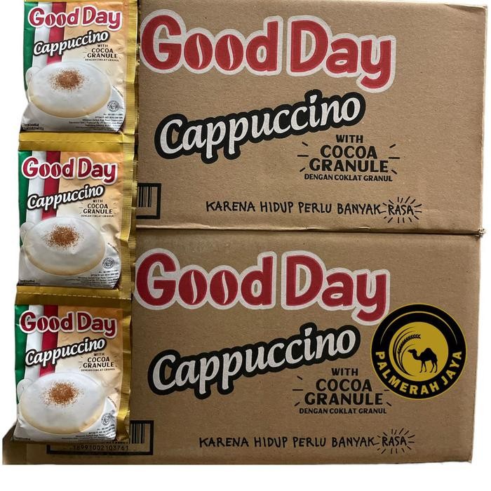 

MARI MILIKI- GOODDAY CAPPUCINO 1KARTON (120BUNGKUS)