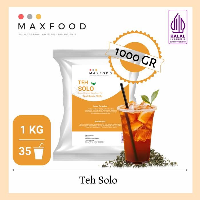 

Maxfood - Bubuk Minuman Teh Solo Manis 1 Kg