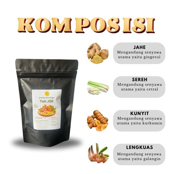 

Teh Jsr / Teh Rimpang Herbal Isi 20Pcs