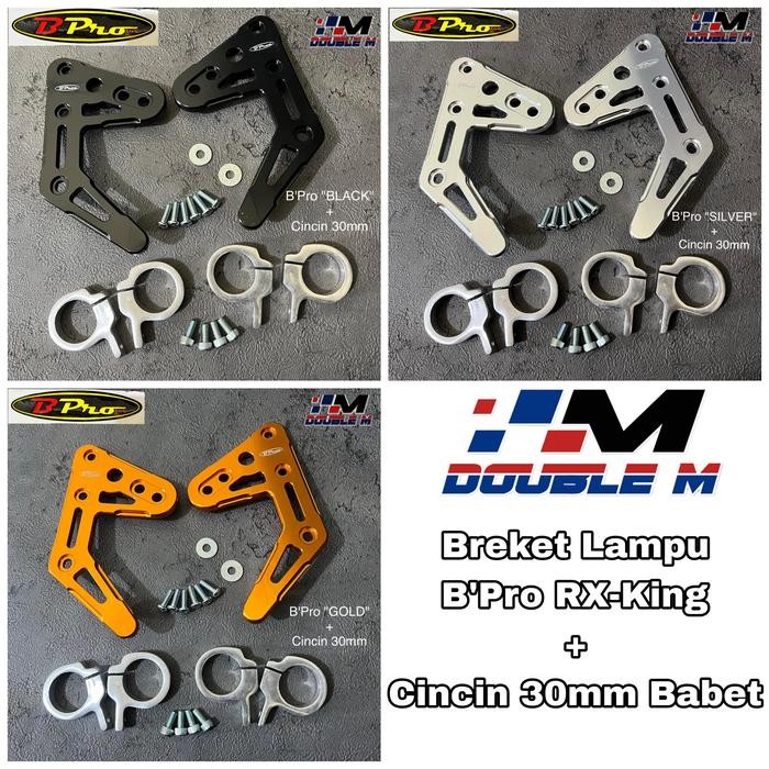 BRACKET BREKET LAMPU RX KING KUPINGAN LAMPU RX KING CNC BPRO