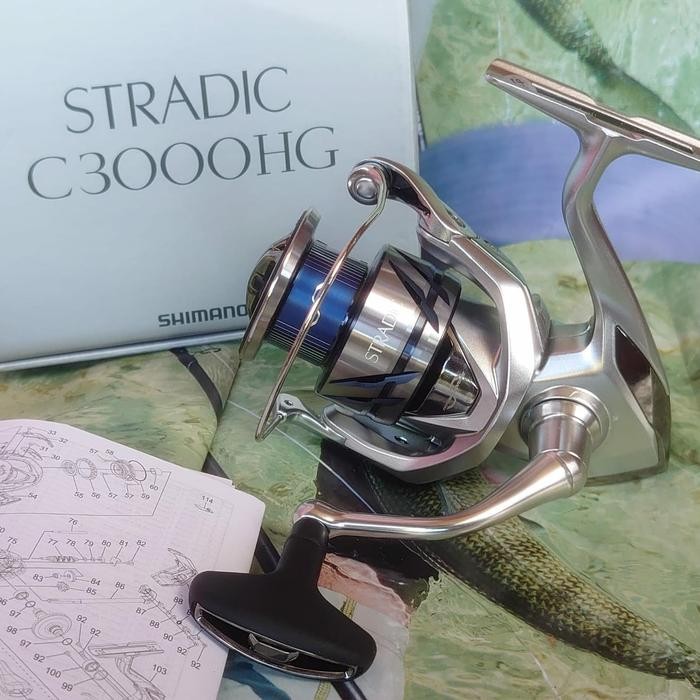 Reel Pancing Shimano Stradic Fm C3000 C3000Hg C3000Xg Seri 2023