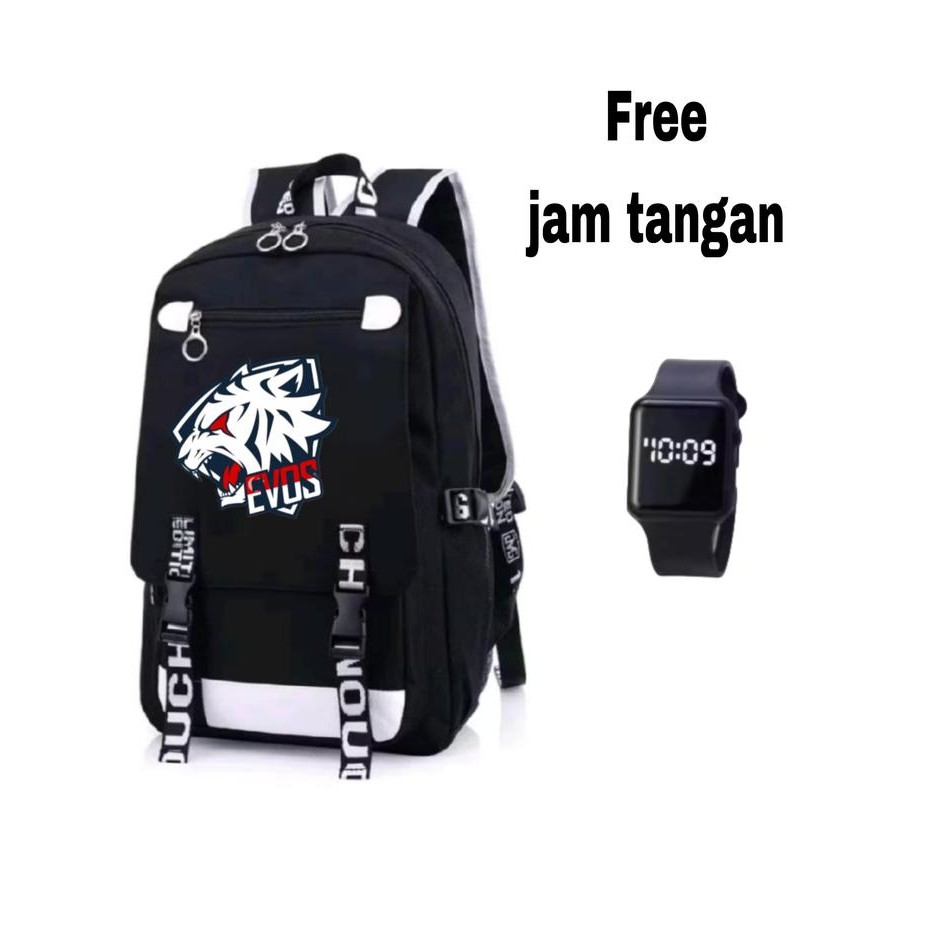 TAS EVOS - TAS RANSEL EVOS - TAS SEKOLAH EVOS - TAS ANAK GAMBAR EVOS - BACKPACK ANAK SD GAMBAR EVOS