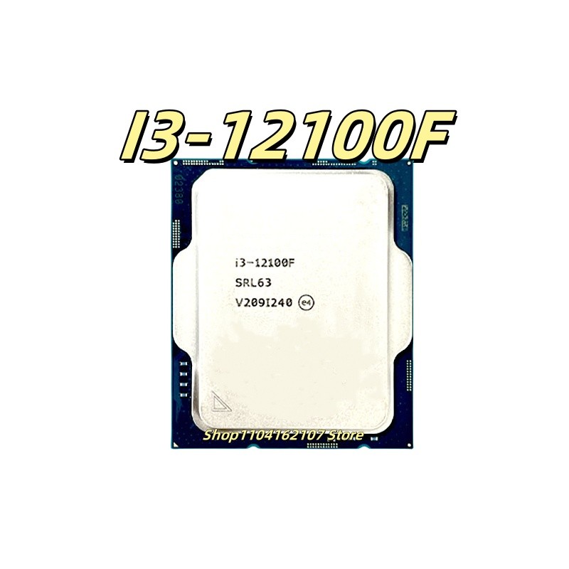 I3-12100F New I3 12100F 3.3 Ghz