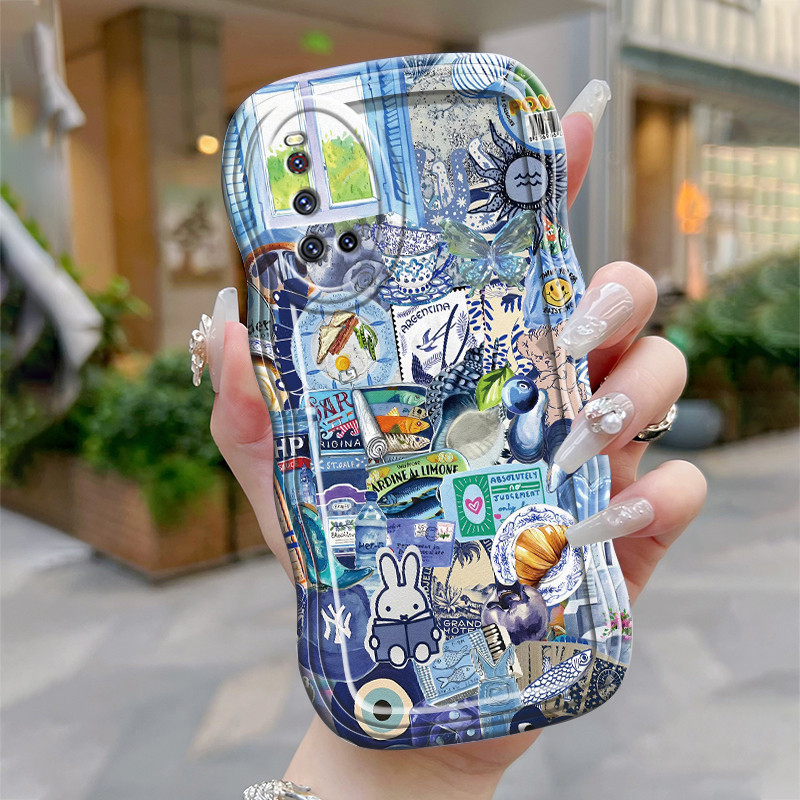 Casing Hp Untuk VIVO V19 V19 Neo V17 V17 Pro Case Casing Kesing Kepribadian HP Softcase Telepon Gelo