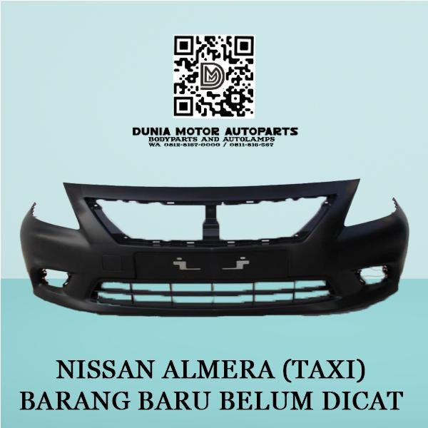 Bumper Bemper Depan Nissan Almera Taxi Bluebird 2013 2014 2015 2019 20