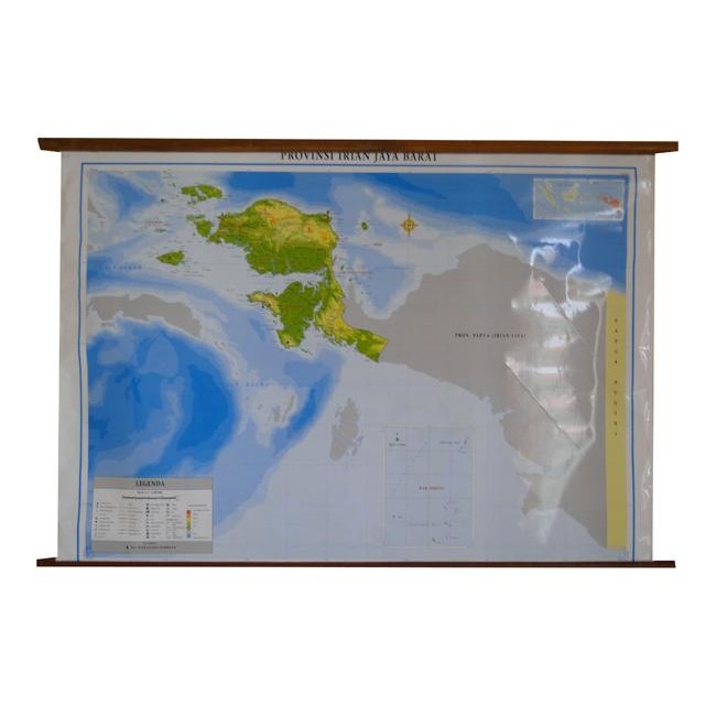 

Peta Provinsi Papua Barat (Bingkai)