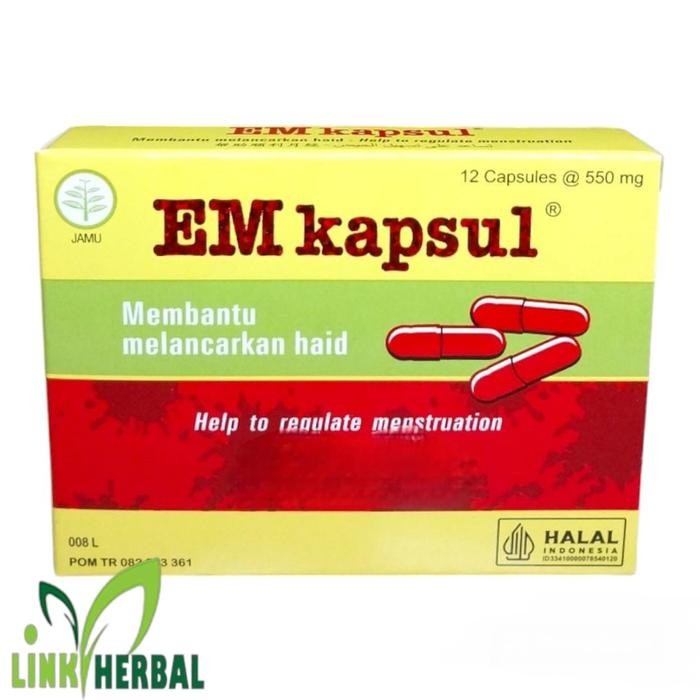 TOP" BRD EM KAPSUL ( ISI 12 KAPSUL ) ORIGINAL BOROBUDUR HERBAL