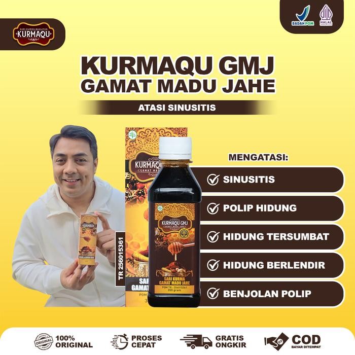 Atasi Sinusitis, Polip Hidung, Hidung Tersumbat, Hidung Berlendir, Benjolan Polip, dengan Kurmaqu