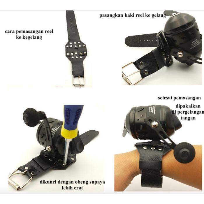 Gulungan Reel Ketapel Ikan Paser Ikan Panah Ikan
