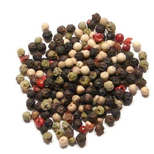 

Mixed Rainbow Peppercorn Black White Pink Green Pepper Lada Merica 50g