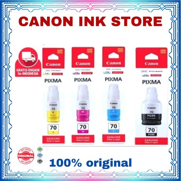 

Tinta Canon Gl-70 canon G5070 G6070 G7070 GN4070 GM2070 - Hitam