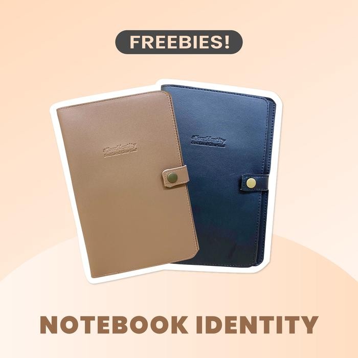 

GIFT [NOT FOR SALE] NOTEBOOK FREEBIES IDENTITY SOFTLENS DAILY
