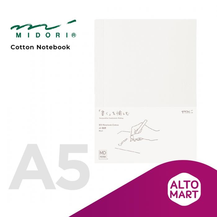 

Midori MD Note Cotton Notebook A5 Buku Gambar Sketch Sketsa Lukis Serat Kapas