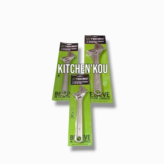 KUNCI INGGRIS TEKIRO / ADJUSTABLE WRENCH TEKIRO