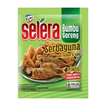 

kobe SELERA Kobe Bumbu goreng serbaguna SELERA ikan tempe tahu28gram per Sachet
