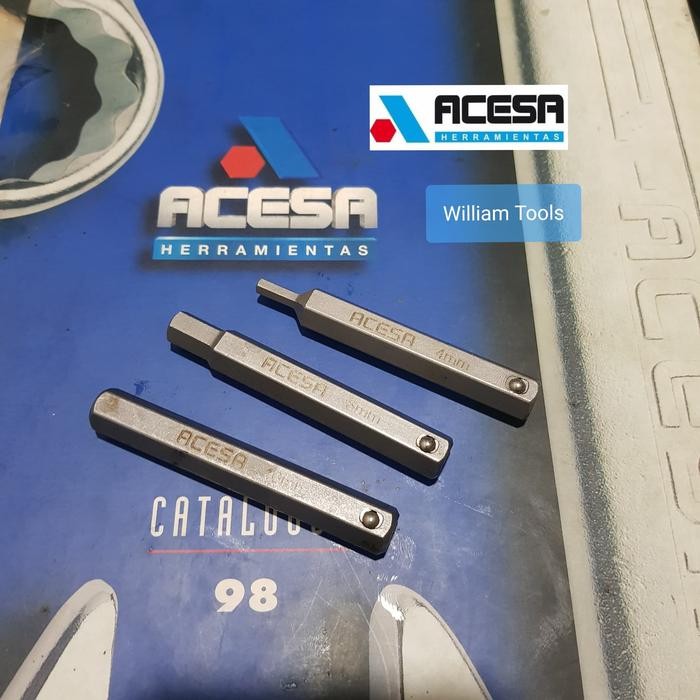 Mata Kunci Sok L Panjang 8 mm ACESA Spain