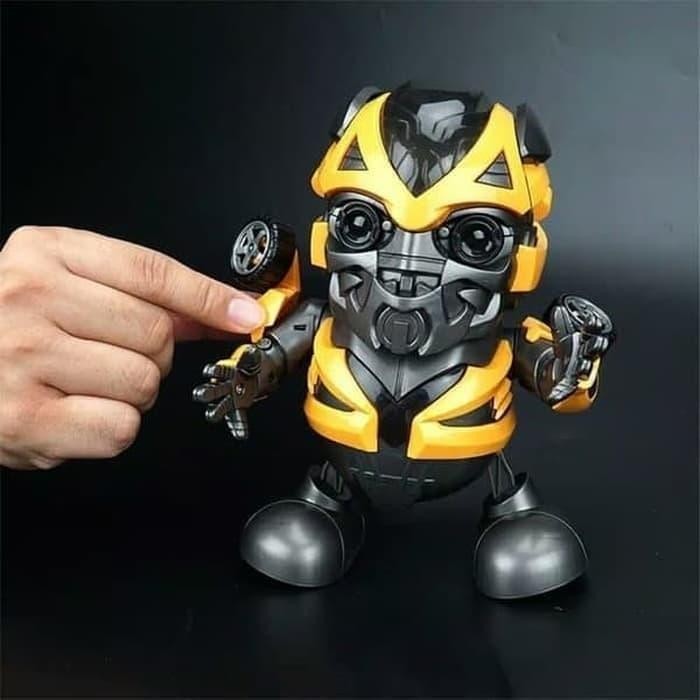 MAINAN ANAK ROBOT BUMBLEBEE DANCE HERO - SMART DANCE ROBOT SUPER HERO