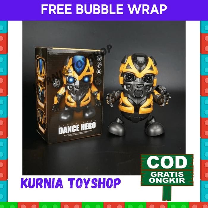 Kado Mainan Robot Robotan Murah Bermain Musik Anak Laki Perempuan Set