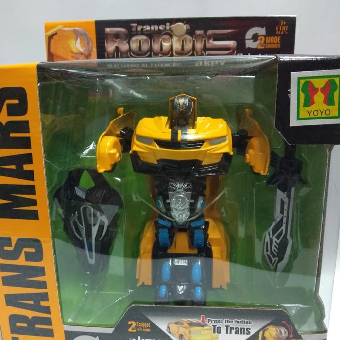mainan robot bongkar pasang Bumblebee