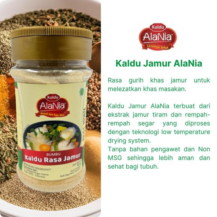 

(Allthebest) Kaldu AlaNia Jamur 80gr - Kaldu Sehat Non MSG - Kaldu MPASI