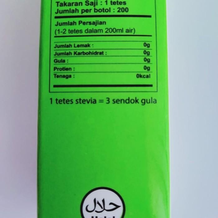 

(Allthebest) Gula Stevia pemanis alami Stefia dengan nol kalori