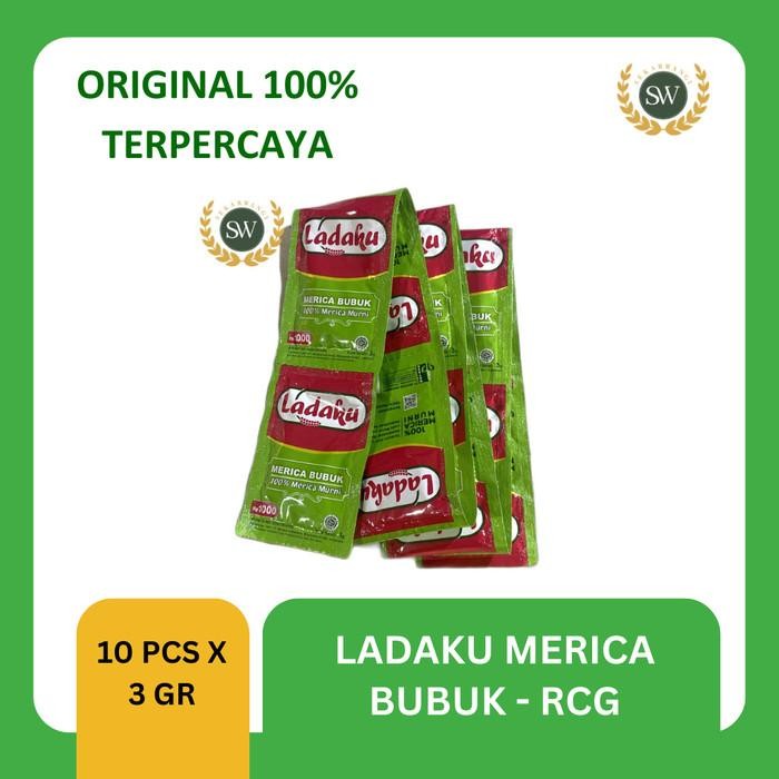 

(Allthebest) Ladaku merica bubuk 100% lada murni per renceng isi 10 sachet