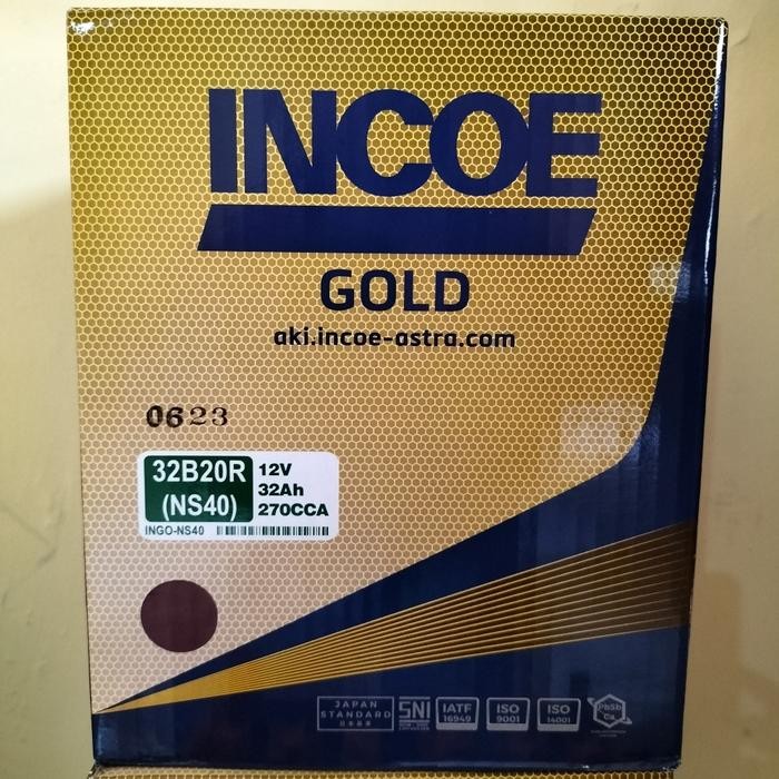 Aki mobil Toyota Avanza Incoe NS40 Aki Basah