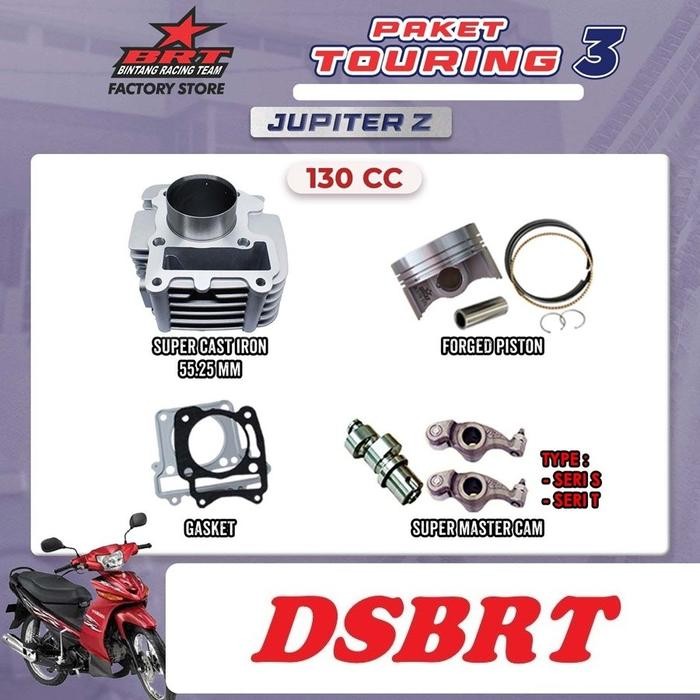 PAKET BORE UP Blok Noken As CDI DUALBAND BRT JUPITER Z Vega R 130cc