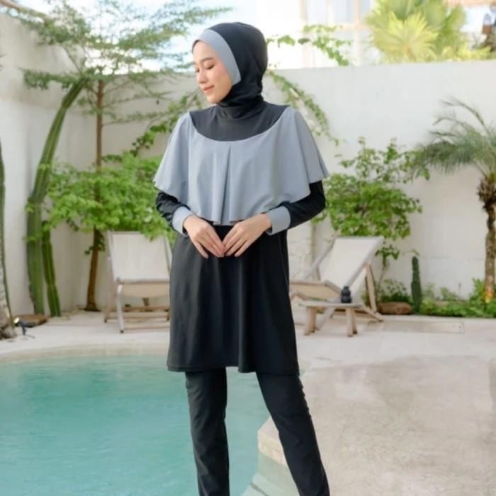 Pakaian Baju renang Full muslim muslimah wanita NAY sportswear dewasa