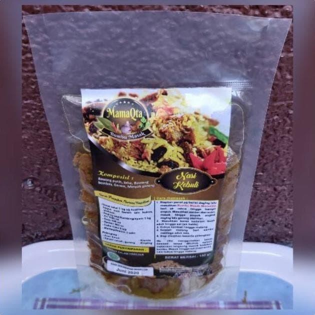 

(Expert) Bumbu Nasi Kebuli Mamaqta Bumbu Basah 100gr untuk 1 kg beras No MSG