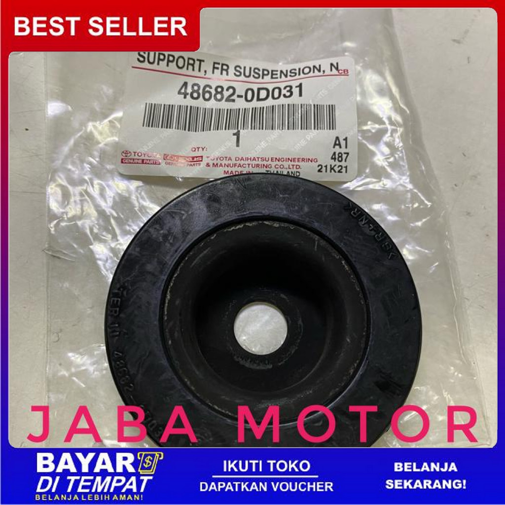 FREE ONGKIR TUTUP SUPPORT SHOCKBREAKER DEPAN YARIS-VIOS GEN 2 ORIGINAL 48682-0D031 BISA COD