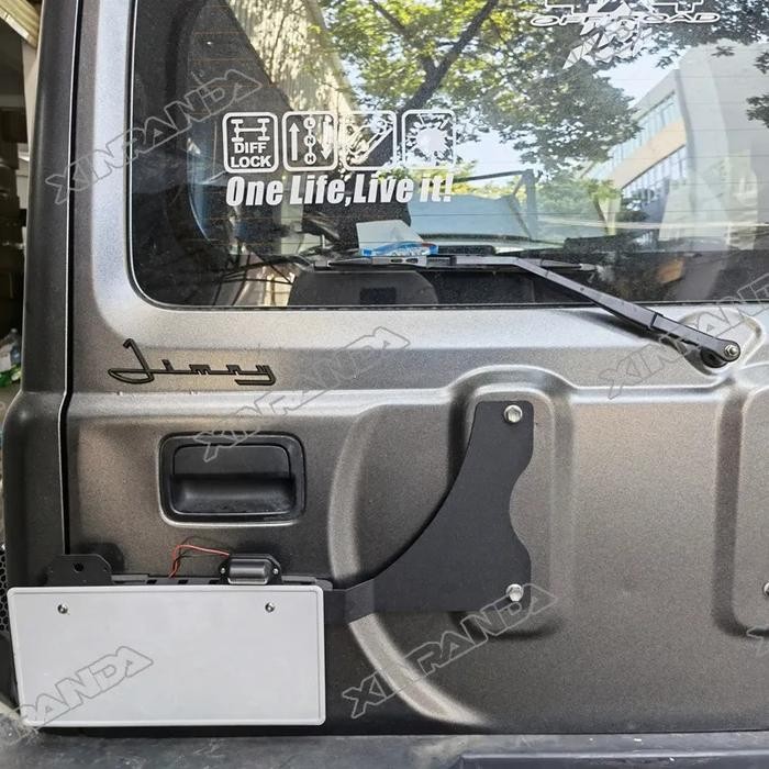 SUZUKI JIMNY JB74 BRACKET PLAT NOMOR BELAKANG POSISI KIRI