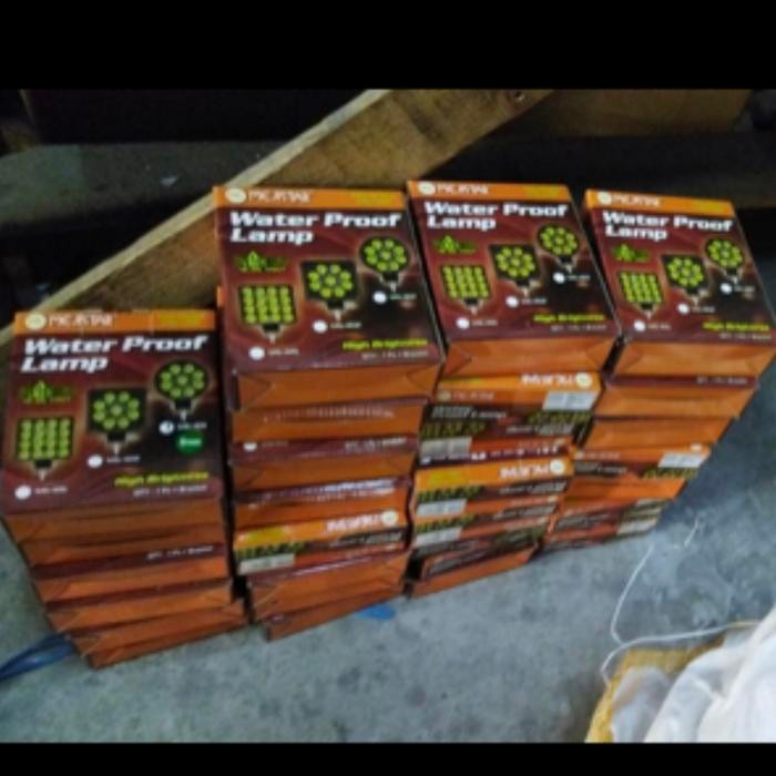 Lampu Sorot Led 9 Titik Bulat 12-24Volt Taiwan 27 Watt Kode 021