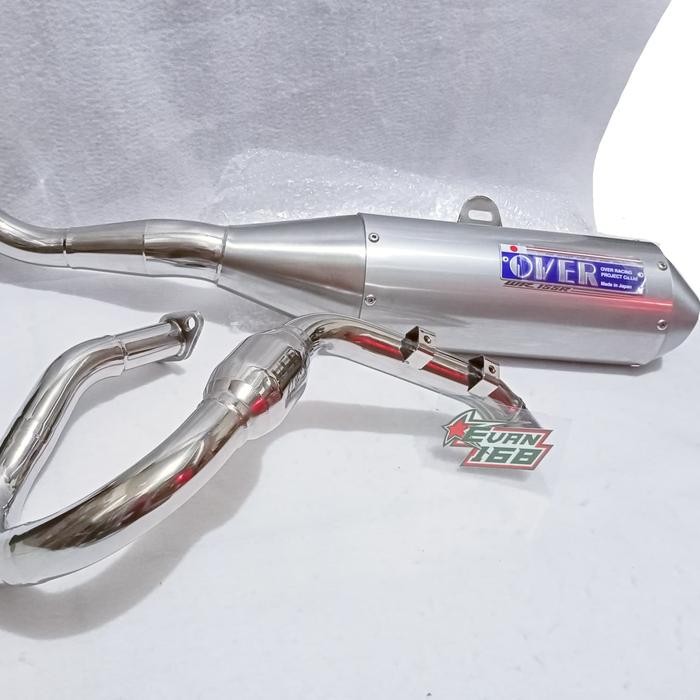KNALPOT OVER RACING HONDA CRF 150L ORIGINAL JEPANG