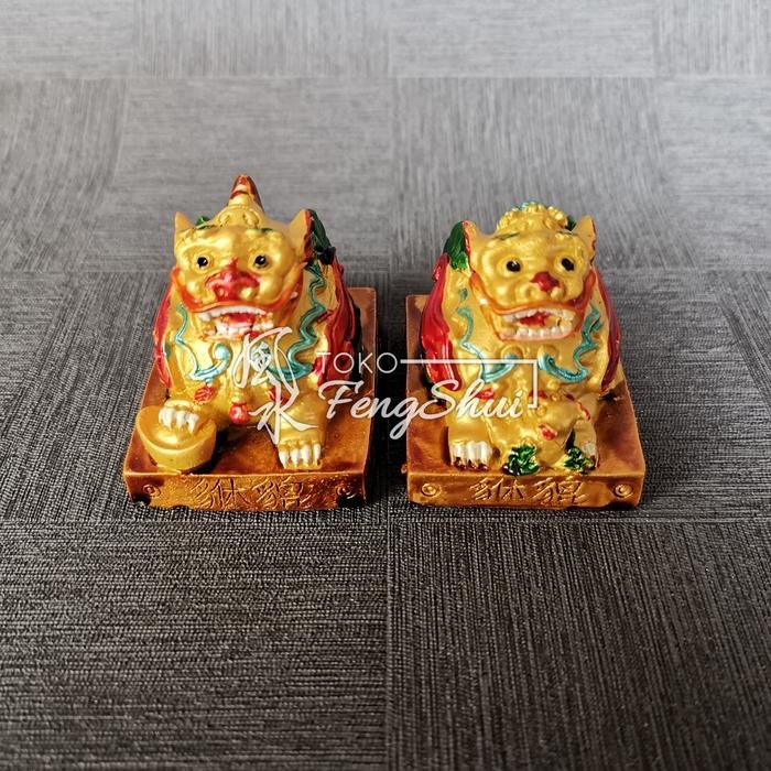 Jual [READY] Pajangan Fengshui Patung Sepasang Pi Yao - Pi Xiu - Pi Ciu Mini